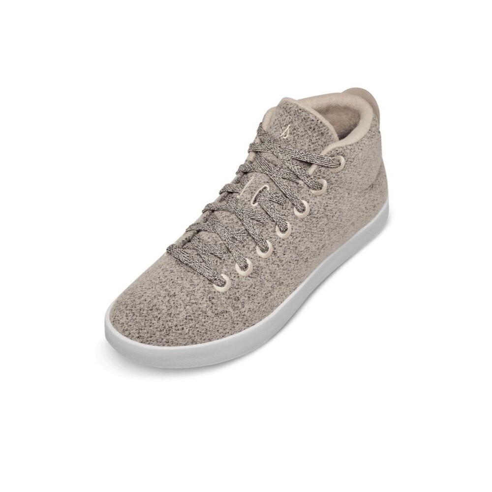 Allbirds Wool Piper Mids NWOB Gray Womens Size 9 High Top Sneakers